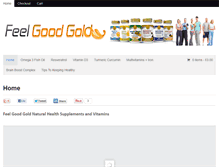 Tablet Screenshot of feelgoodgold.com